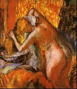 Apres le Bain Edgar Degas